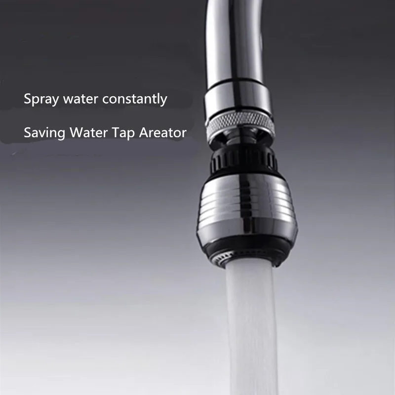 360 Degree Rotate Nozzle Torneira Kitchen Water Saving Faucet Areator Bubble NEW