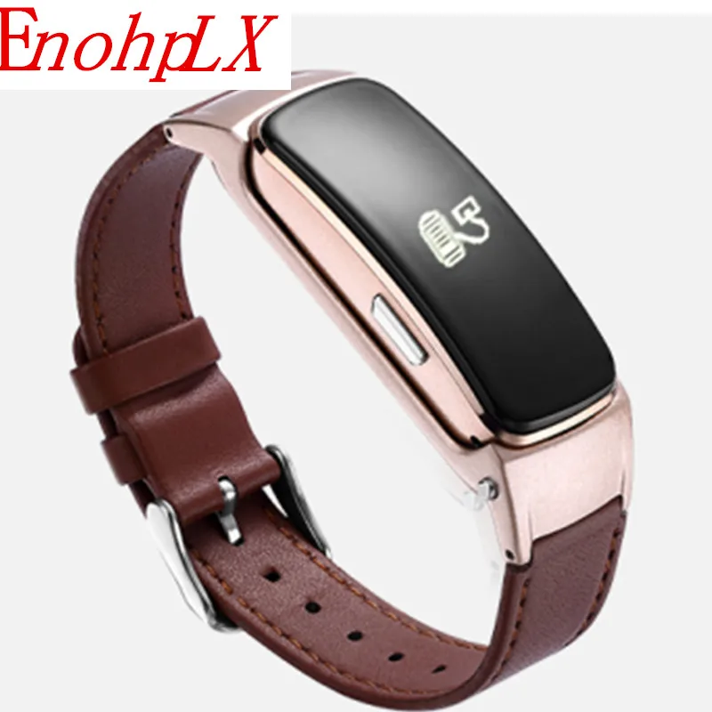 Enohplx B3 плюс 0 96 дюйма OLED smart call браслет наручные времени звук сердцебиение bluetoorh для