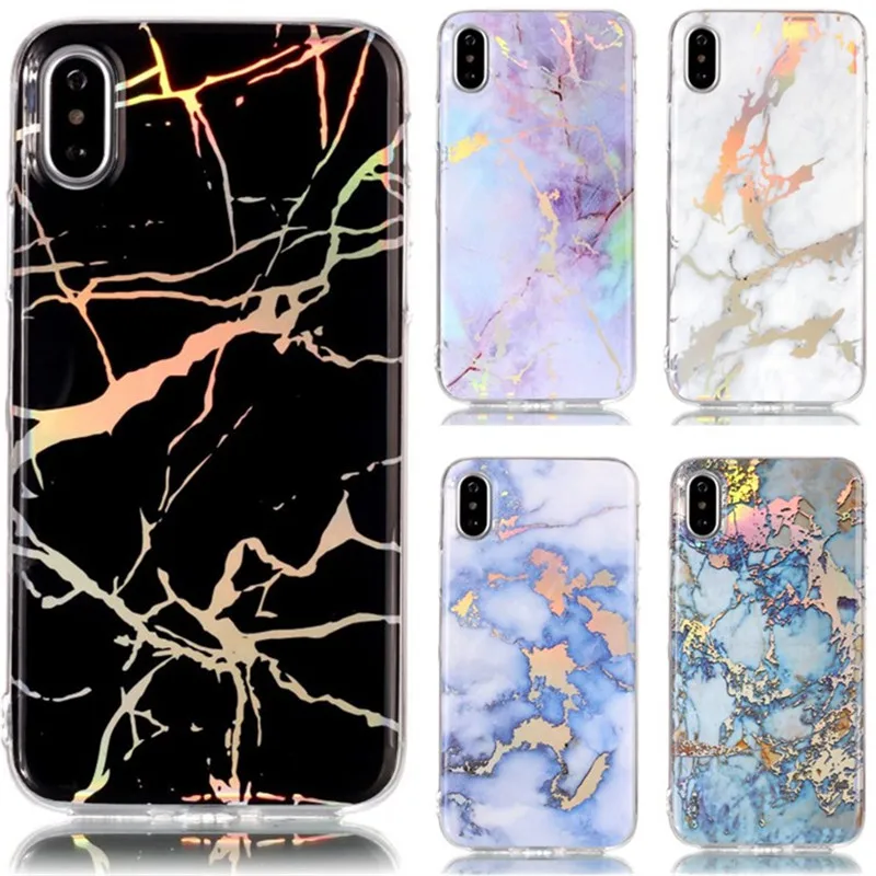 Marble Case for iPhone X 8 7 6 6s Plus Silicone Phone Cases Coque Apple iPhoneX 5 se 5s s Back Cover Soft Granite Skin Gel |