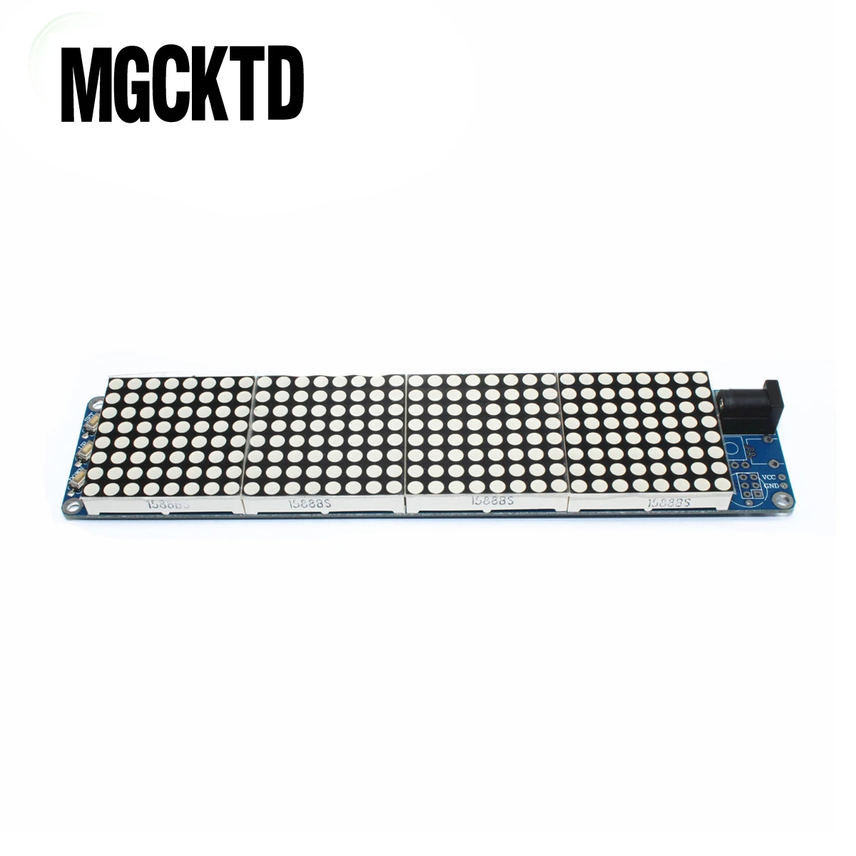 JY-MCU 3208 часы с решетчатым декором HT1632C драйвер MCU Поддержка со вторичным развития