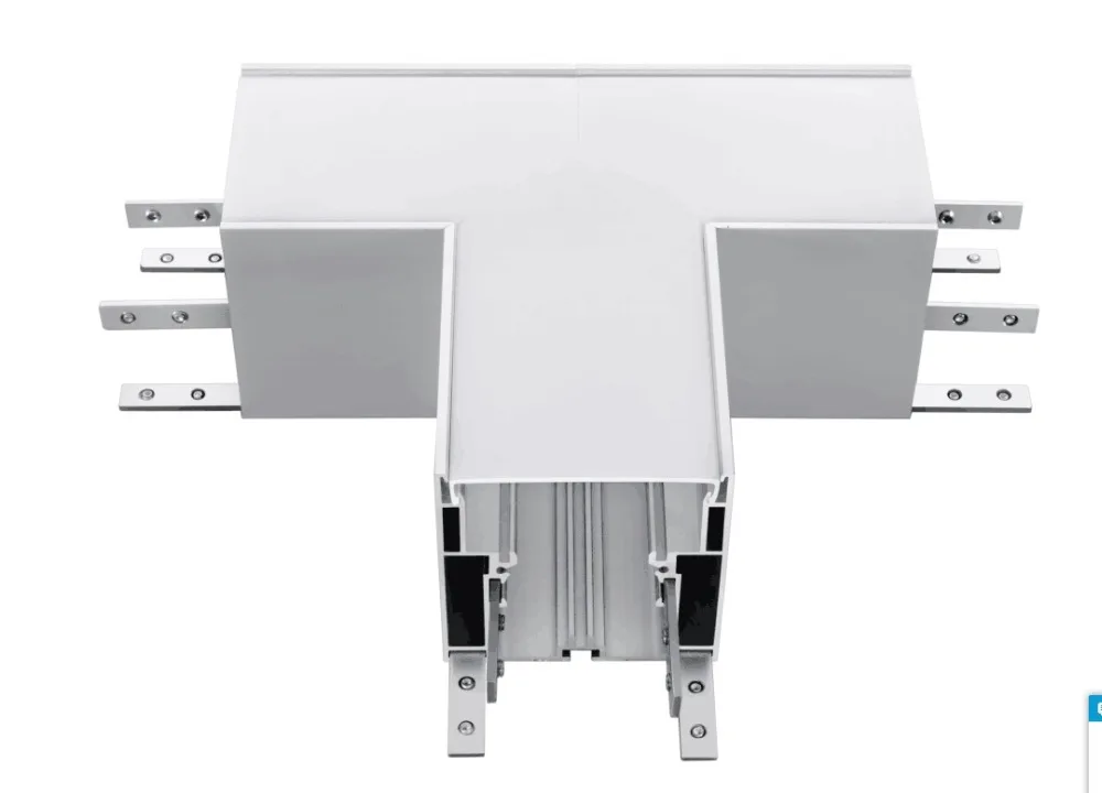 Luminária de Escritório o Envio Gratuito de Luminária de Escritório Ip40 Seamless Acopláveis Lâmpada Linha 30 w Linkable Suspenso Luminária Pendente Levou Luz Linear 15 Luzes LED p bar