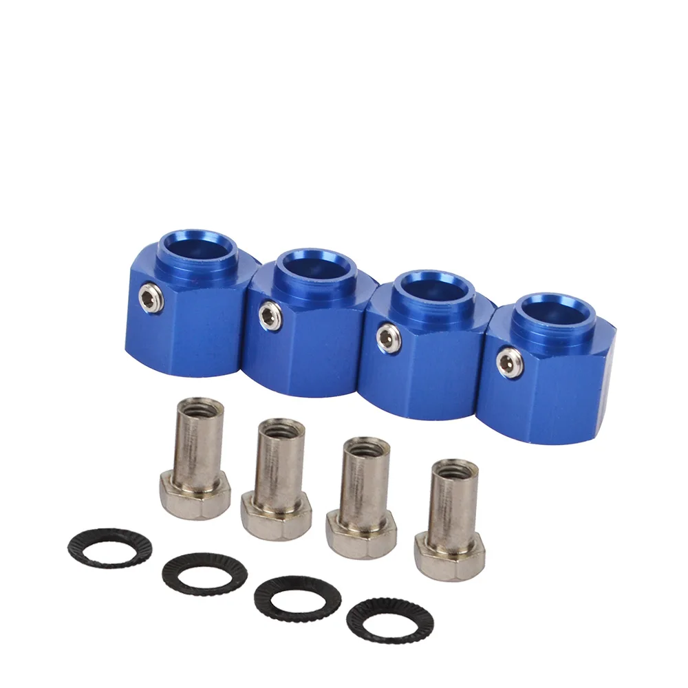 

4PCS TRX4 8MM/10MM/12MM Adaptor Hex Wheel Hubs for Traxxas TRX-4 TRX4 1:10 RC Crawler