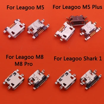 

2pcs For Leagoo M5/M5 Plus/M8/M8 Pro/Shark 1 Power Charging Port Repair Replacement Jack Socket Plug Connector Mini Micro USB