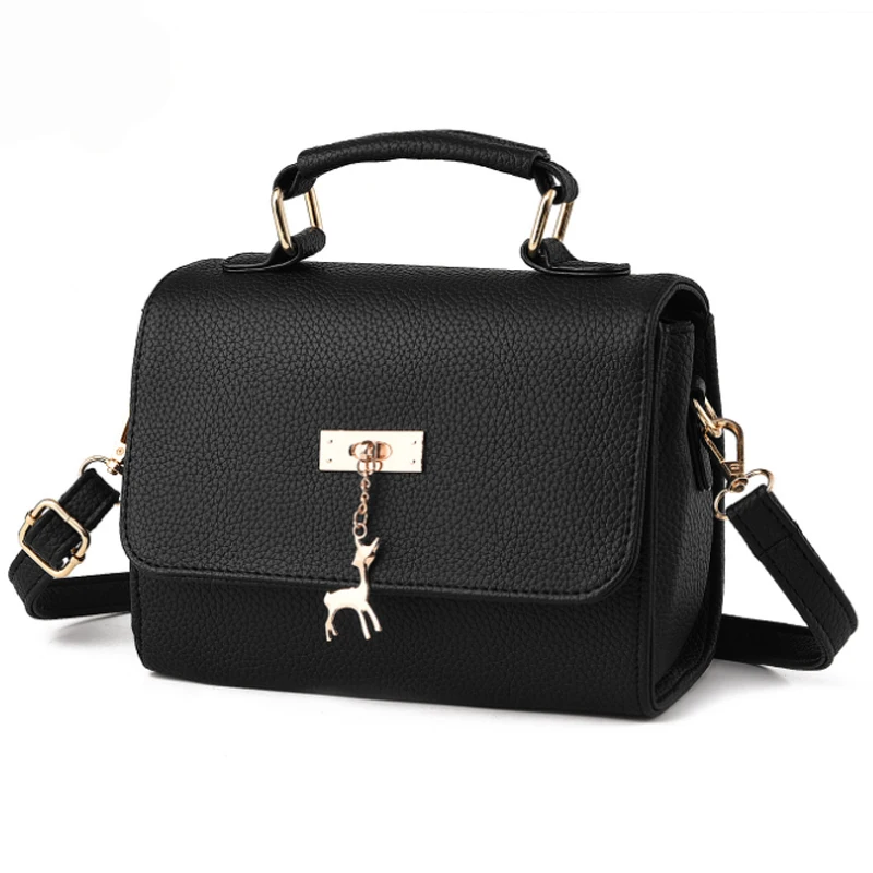 Luxury Women Messenger Bags 2017 PU Leather Women Handbags Hot Women Shoulder Bags Famous Brands Female Tote Bag Bolsas C2055M