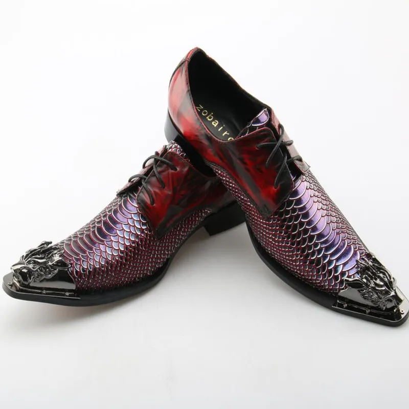 Zobairou zapatillas hombre/мужские туфли-оксфорды без шнуровки; Мужские модельные туфли; Лоферы под крокодиловую кожу; кожаная обувь размера плюс