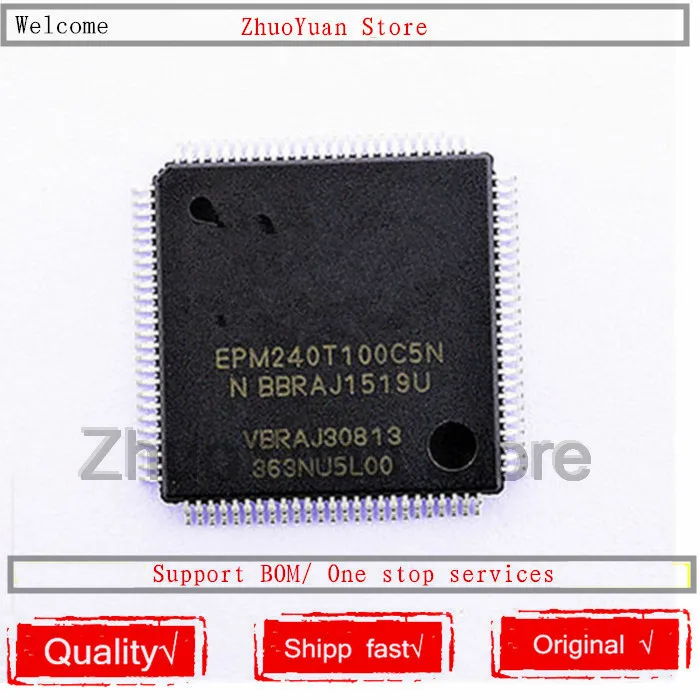 

10PCS/lot EPM240T100C5N EPM240T100 EPM240T100C5 TQFP-100 IC chip New original In stock