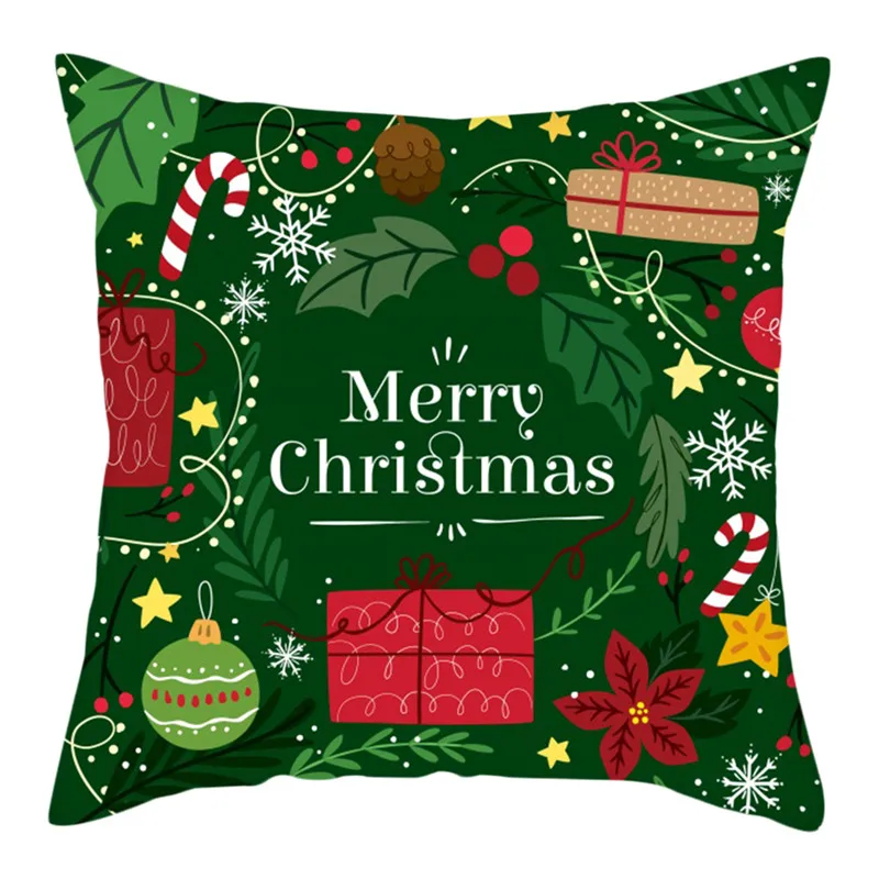 Fuwatacchi, подарок на Рождество, наволочки для подушек, квадратный Колокольчик для елки, наволочки для подушек, домашний декоративный диван, наволочки для подушек - Цвет: PC10600