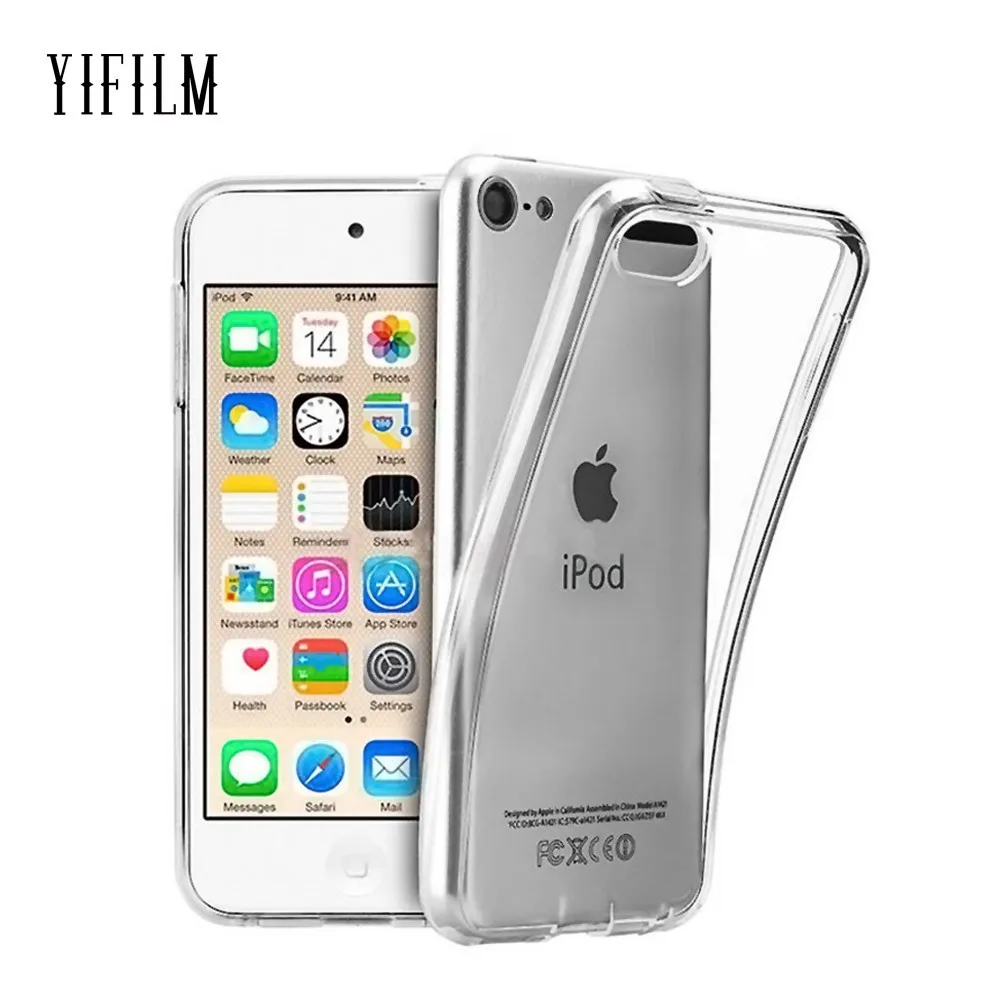Для Apple iPod Touch 5 6 7 мягкий силиконовый чехол из ТПУ для iPhone SE X XS XR 11 Pro Max прозрачный
