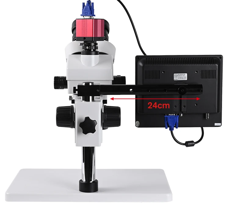 С переменным фокусным расстоянием 3,5 90x гироборд с колесами 8 дюймов ЖК-дисплей большой верстак HD Тринокулярный стереомикроскоп цифровой
