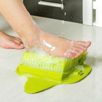 

Cleaning Tools Plastic Feet Cleaning Brush Stronger Easy Feet Foot Massager Brush Cleaner Sucker Creative Designer Brush