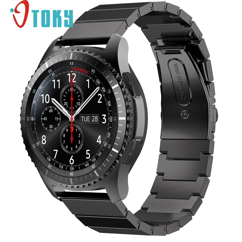 

Hot Sale OTOKY Fabulous Stainless Steel Bracelet Smart Watch Band Strap For Samsung Gear S3 Drop Shipping #0220