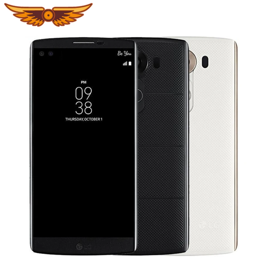 Оригинальный разблокированный сотовый телефон LG V10 H900 Hexa Core 5 7 дюймов LTE 4G 4 Гб ОЗУ