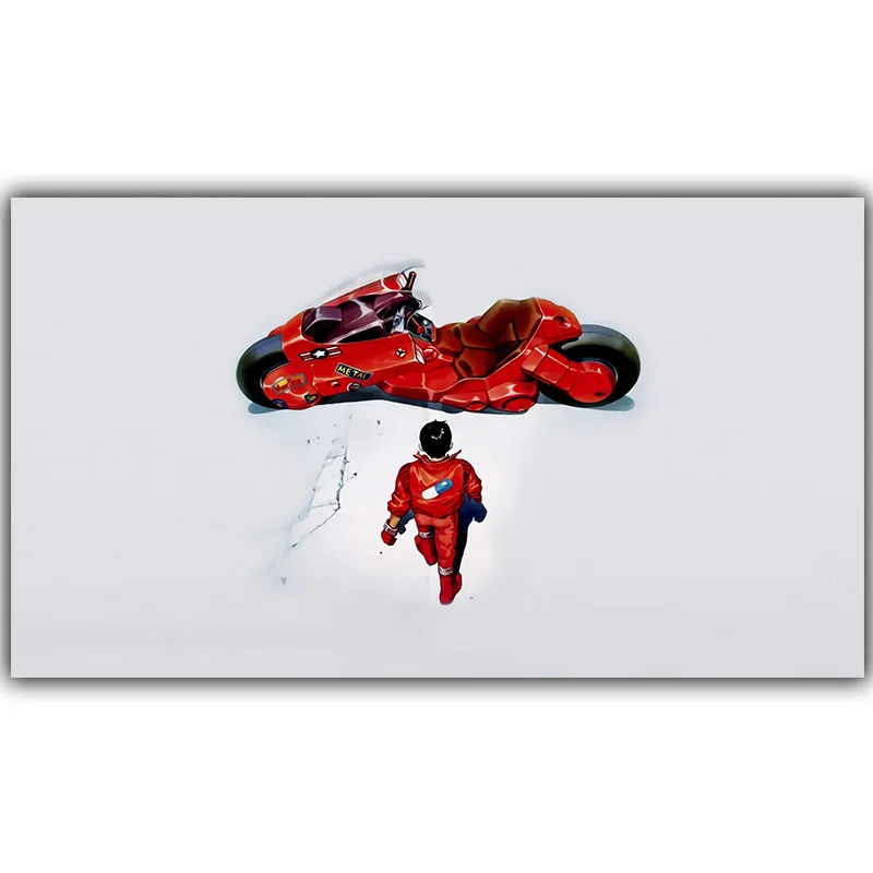 Акира красный боевой плакат популярный классический японский аниме домашний декор Шелковый плакат картина Печать Настенный декор 30x53 см 50x89 см - Цвет: DM1180