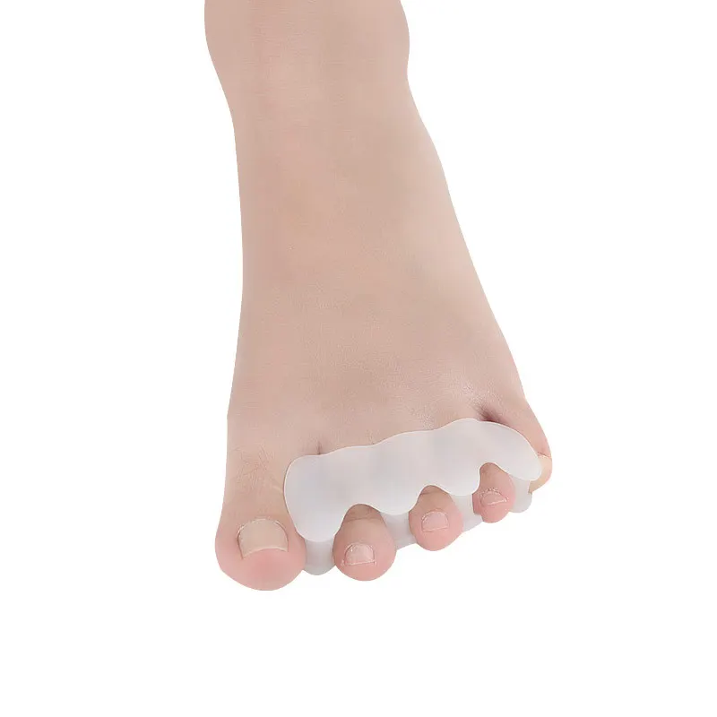 Ferramenta de Cuidados com os Pés Pares Propagador Pedicure Joanete Corretor Osso Grande Protetor Silicone Hallux Valgus Straightener 50 Gel Toe 2 Separadores do dedo do pé