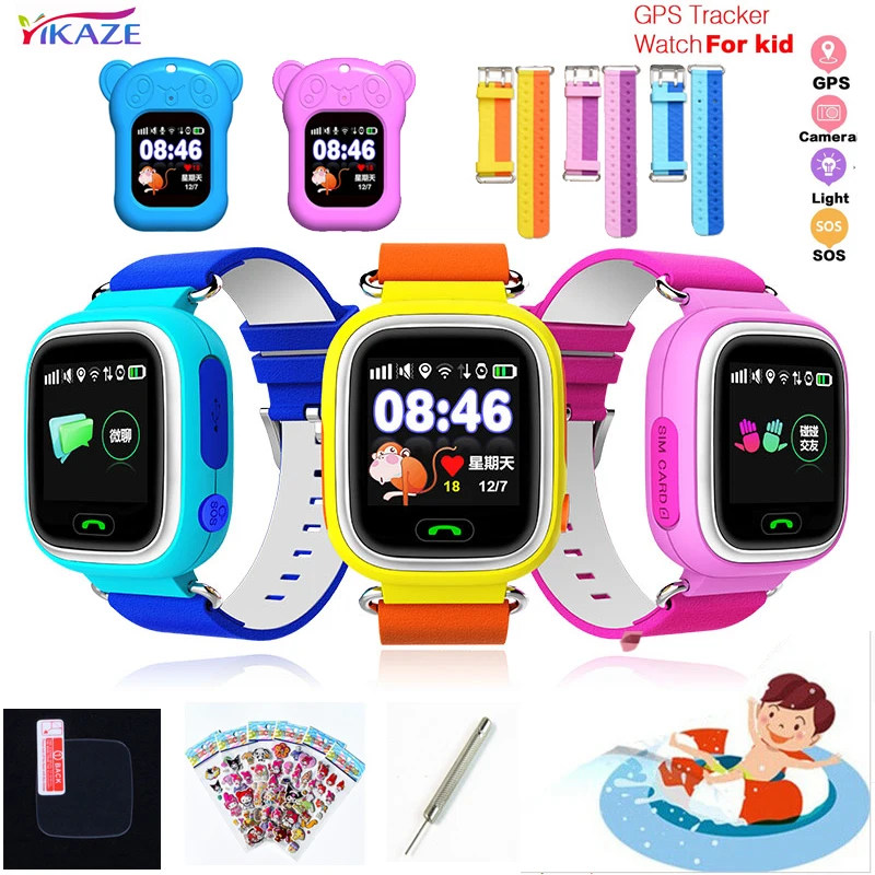 Q90 Kids GPS Watch children Baby Anti-lost Touch Screen Smartwatch WIFI Location SOS safe Call Tracker Device PK Q528 Q100 Q50