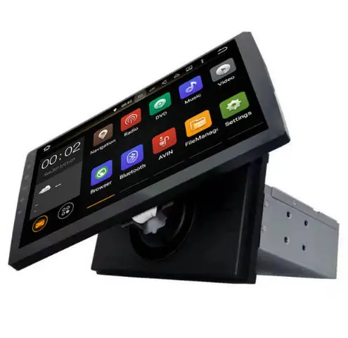 

10.1 inch Android 9.0 Car DVD Player GPS universal octa 8 core 4G RAM 32G ROM navigation detachable front panel 2 din single