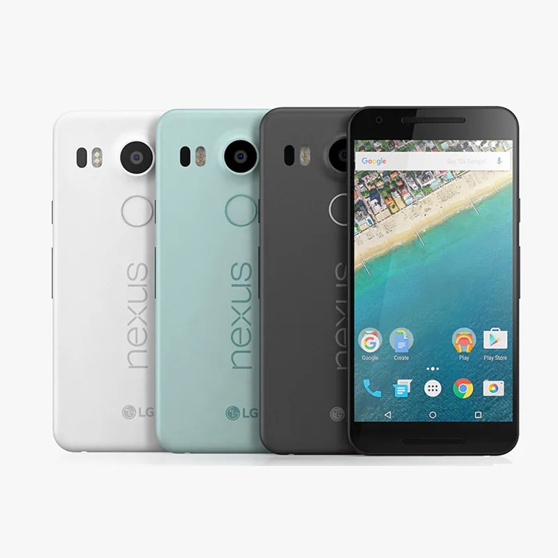 

Original LG Nexus 5X H791 H790 4g lte android 6.0 cellphone 5.2''inch 12MP 16/32GB ROM 2GB RAM Fingerprint LTE mobile Smartphone