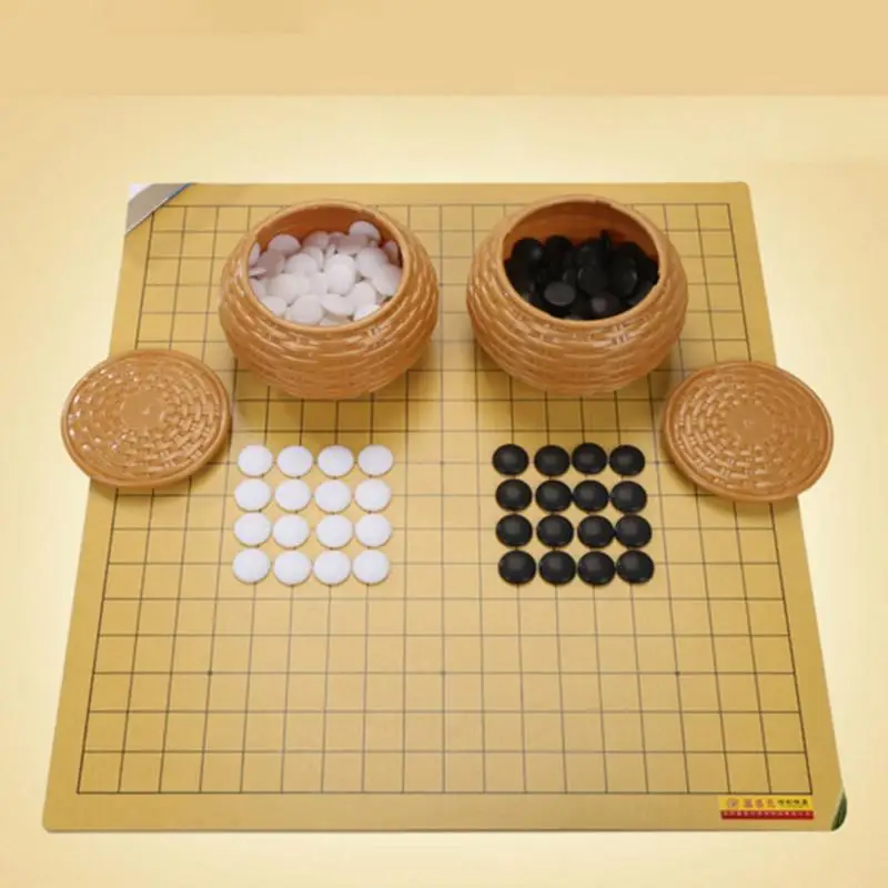 

Mini WeiQi Go Game Set Magnetic Pieces Folding With Board Game Acrylic Material High Quality And Easy To Carry 4 Style To Choose