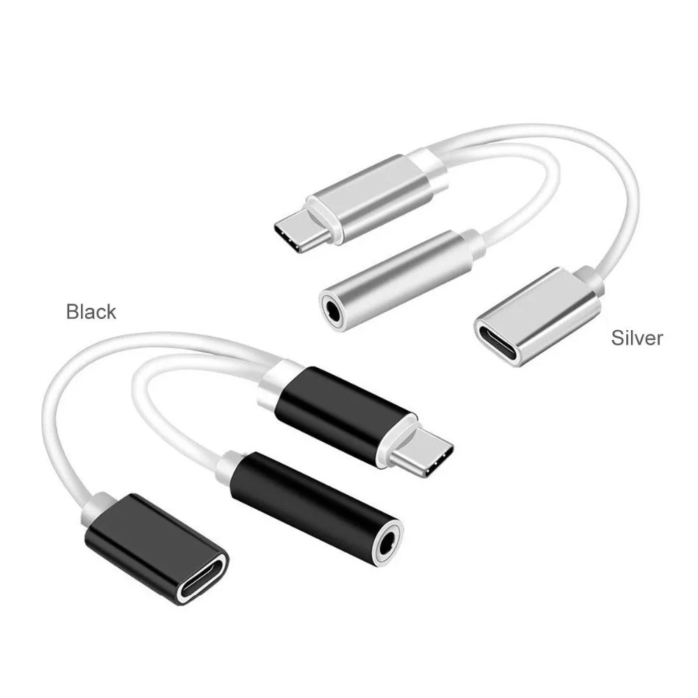Внешний кабель USB Type C на аудиоразъем 3 5 мм для наушников зарядный адаптер Letv 2/Xiaomi