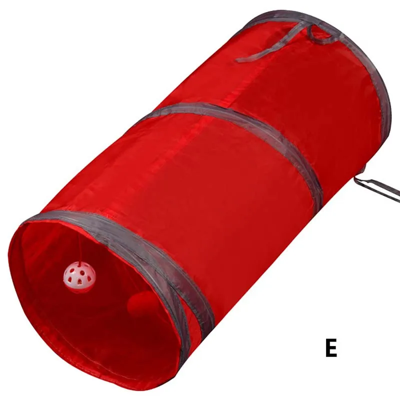 Забавный питомец комбинированная Кошка Туннель игровой канал складной котенок щенок хорьки кролик игрушки играть собака Туннель трубы Играть Игрушка - Color: E