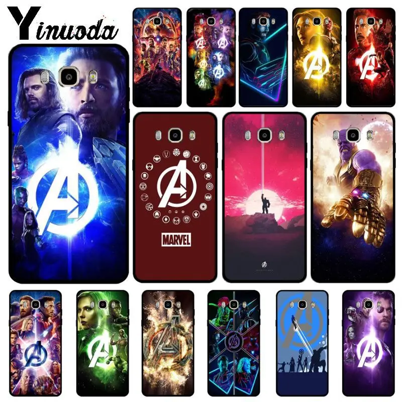 Чехол для телефона Yinuoda Marvel Avengers Infinity War Samsung Galaxy j4plus j6plus j7 prime j8 j2 2018funda | Мобильные