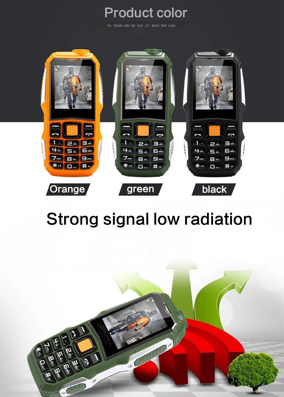 Xeno J1 с ёмкой батареей 3800 мА/ч, чехол для телефона с двумя sim-картами GSM противоударный сотовый телефон динамик-фонарик старший мобильный телефон для пожилых людей русский SOS