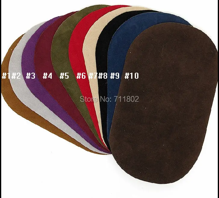 Elbow patch knee suede iron On Patches random clipping cloth patch DIY