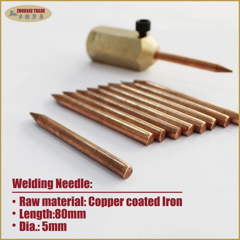 Copper Iron Spot welding Consumables, Metal sheet tools,Car spotter dent weld needle and holder(WN-11)