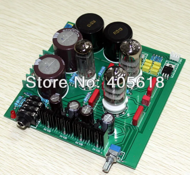 

Tube 6N3 6Z4 basic on lehmann circuit Headphone Amplifier board Assembled