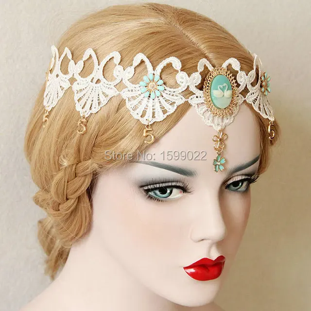 SDFFH1001 (2)women girls hair Jewelry haar accessoires head headband hairband elastic headpiece headdress hair band