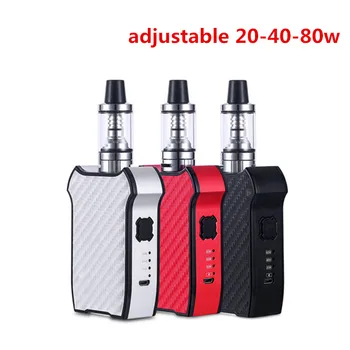 

2PC MY 80w mod Vaporizer Kit Electronic Cigarette 2200mah Battery with 2.0ml Tankcapacity with 510 wire Hookah Vaporizer Pen Kit
