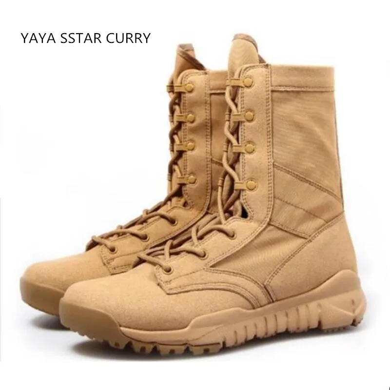 2018 new CQB combat boots high help outdoor hiking shoes special forces