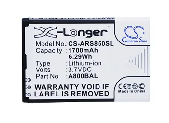 

Cameron Sino High Quality Battery A800BAL,BP-140,D243 for ALIGATOR A800,A850,For Avus S62,For Hyundai MB-140, For Maxcom MM141