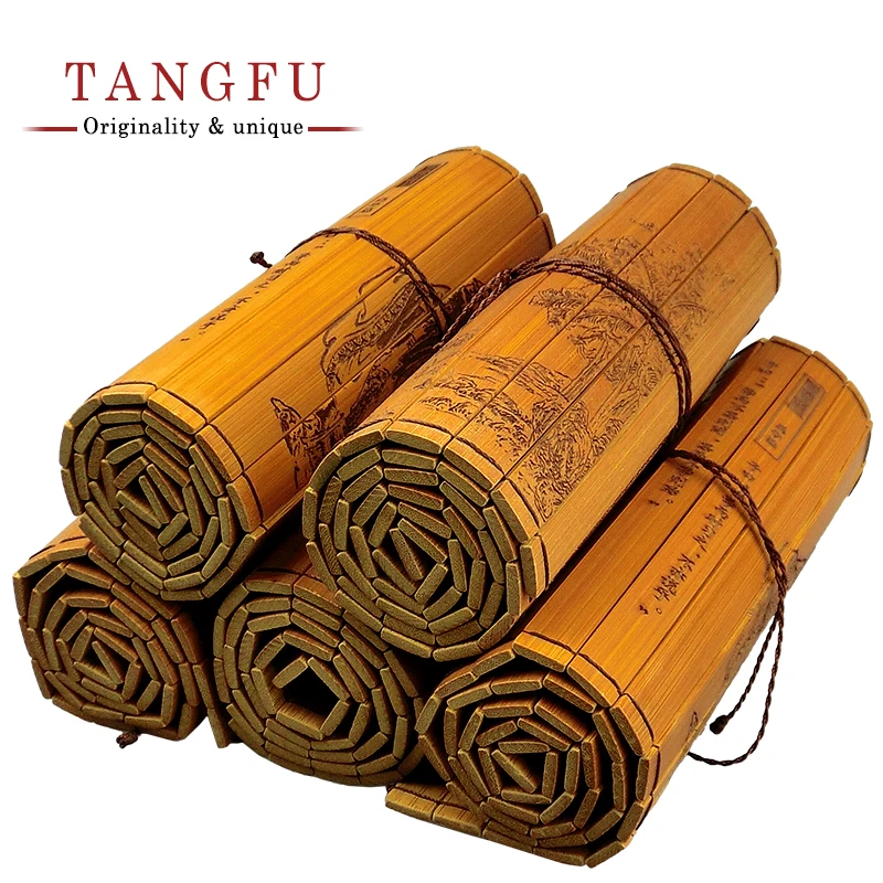 Cultural Classic Bamboo Scroll Slips Bamboo and wooden slips Promotion