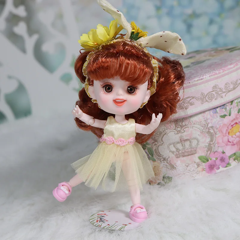 Наряд для 1/12 BJD милое платье костюм для 15 см BJD middie blyth