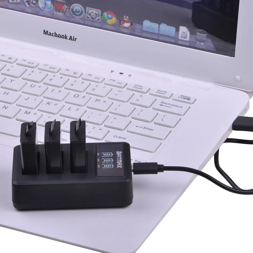 3 шт. Аккумулятор для камеры PG1050 1180 мАч Akku + светодиодный usb зарядное устройство с