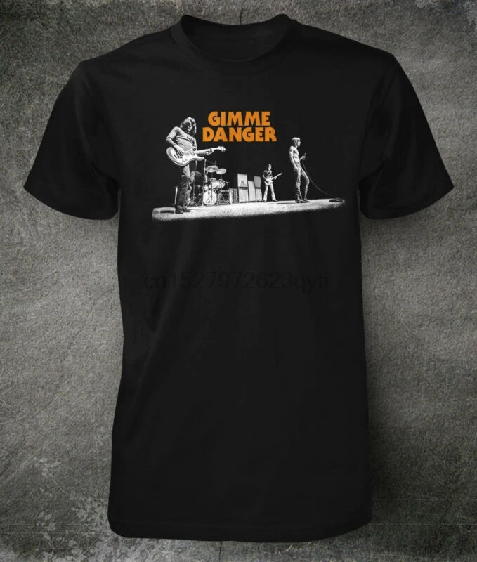 Футболка Игги Поп &amp the stoogims GIMME DANGER-fun house raw power SIZE SMALL S | Мужская одежда