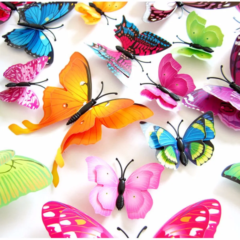 Buy Beautiful Cubic Butterfly 3D Wall