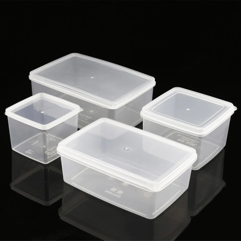 Storage Kitchen Store Food Ingredient Eco-friendly Plastic Transparent Sealed Can Tea Coffee Sugar Sweet Keep Fresh Jar | Дом и сад