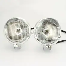 free shipping 2X Motorcycle Headlight Fog Passing Lights Bulb For Honda Yamaha Suzuki Kawasaki