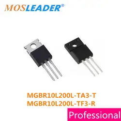 Mosleader 50 шт. TO220 MGBR10L200L-TA3-T TO220F MGBR10L200L-TF3-R MGBR10L200 MGBR10L200L высокое качество