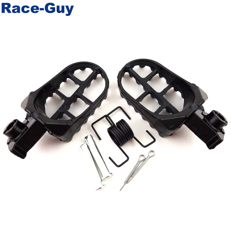 Подножки для мотоцикла PW50 PW80 TW200 XR50R CRF 50 CRF70 CRF80 CRF100F черные Алюминиевые Подножки| |