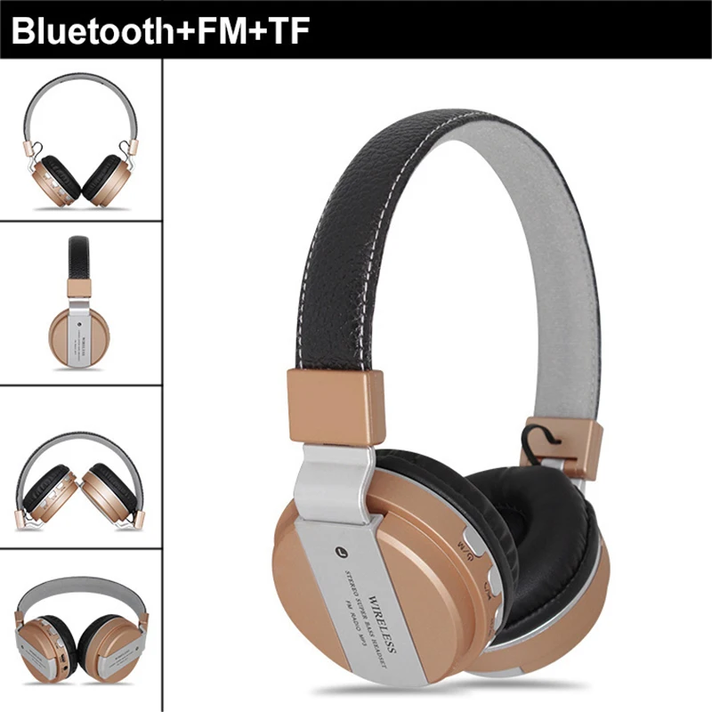 Bluetooth headphone stereo earphones STN-B68 music headset FM and support SD card with mic for mobile xiaomi iphone sumsamg | Электроника
