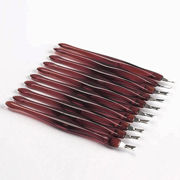 

10Pcs Nail Art Tool Pedicure Salon Cuticle Pusher Trimmer Remover HB88