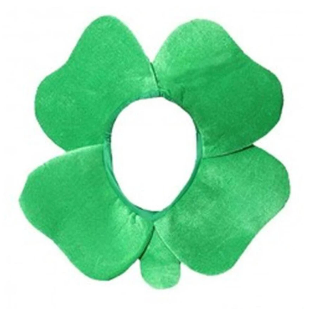 St Patricks Day Shamrock Clover Fancy Dress Hat Headdress Funny Party Decorations Dess Up Costume