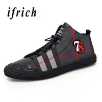 2018 Youth Casual Footwear Men Black Gray Walking Shoes Men Genuine Leather Male Flats Shoes Comfortable Men Luxury Brand Shoes