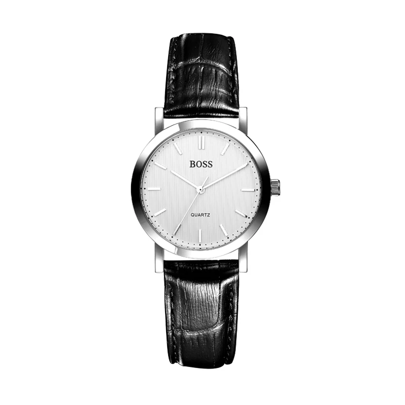

BOSS Germany watch women luxury brand ultra-thin Japan MIYOTA quartz couple lover watch belt female white relogio feminino