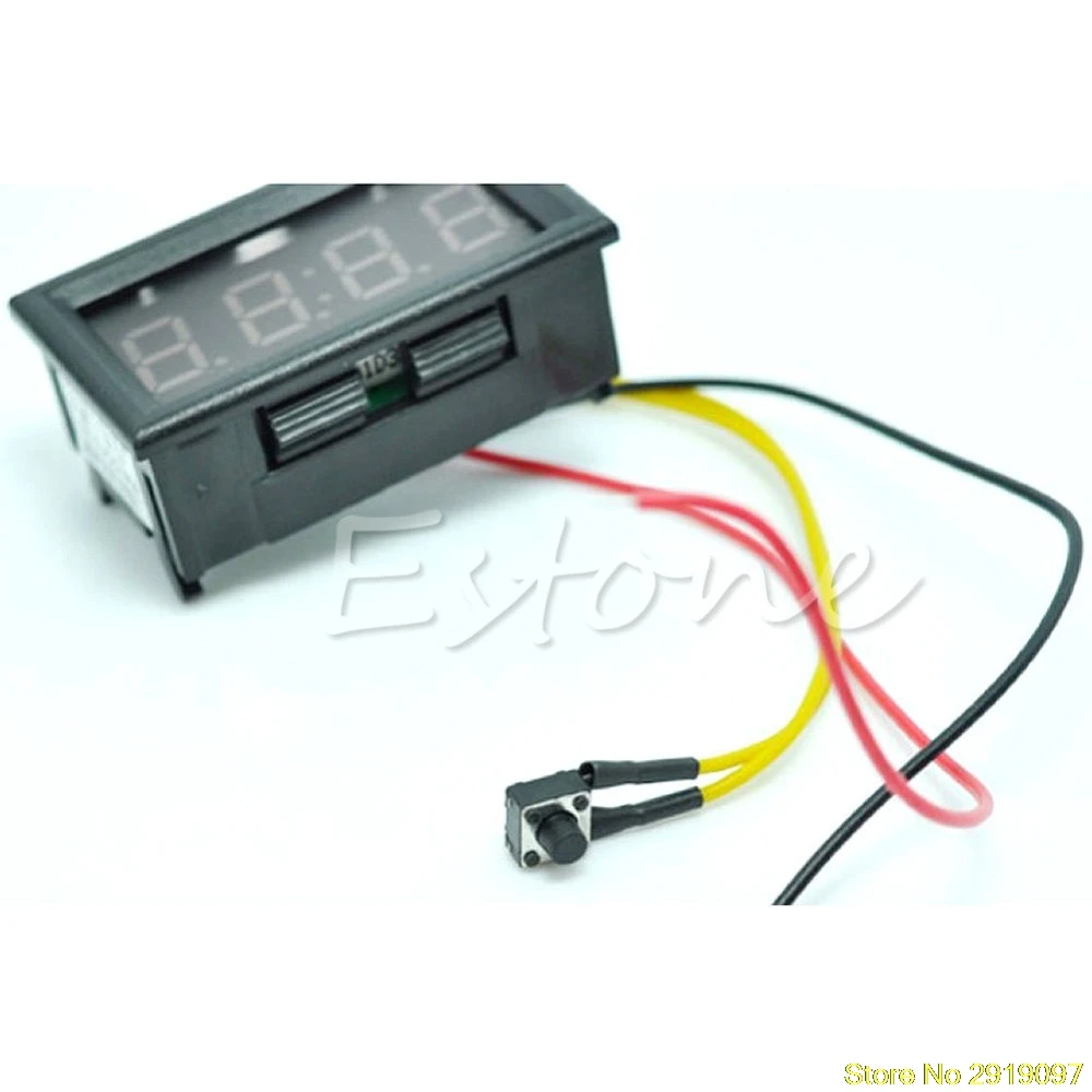 New 12V/24V Car Motorcycle Accessory Dashboard LED Display Digital Clock Drop Shipping Support New 12V/24V Car Motorcycle Accessory Dashboard LED Display Digital Clock Drop Shipping Support