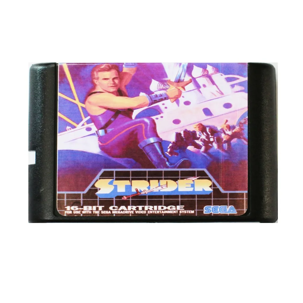 

Strider Hiryu 16 bit MD Game Card For Sega Mega Drive For SEGA Genesis