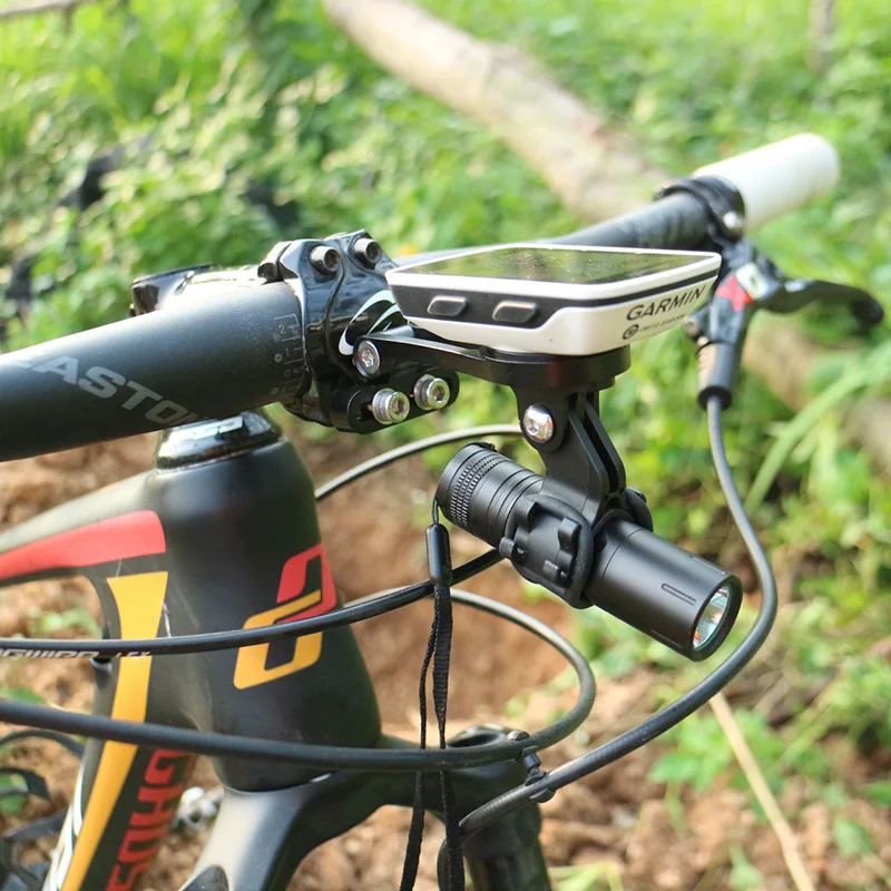 Велосипедный регулируемый угол компьютера gps GoPro спортивный светильник для камеры держатель для вспышки светильник для Garmin Bryton CATEYE Wahoo Sigma